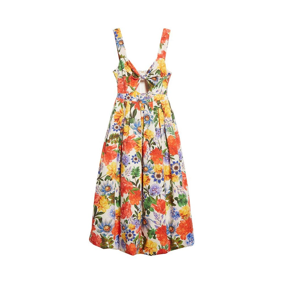 Laurel Floral Cutout Cotton Sundress