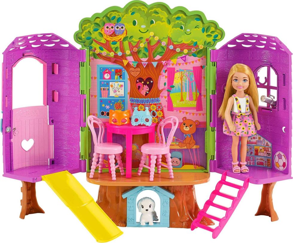 Chelsea Barbie Doll and Treehouse Playset