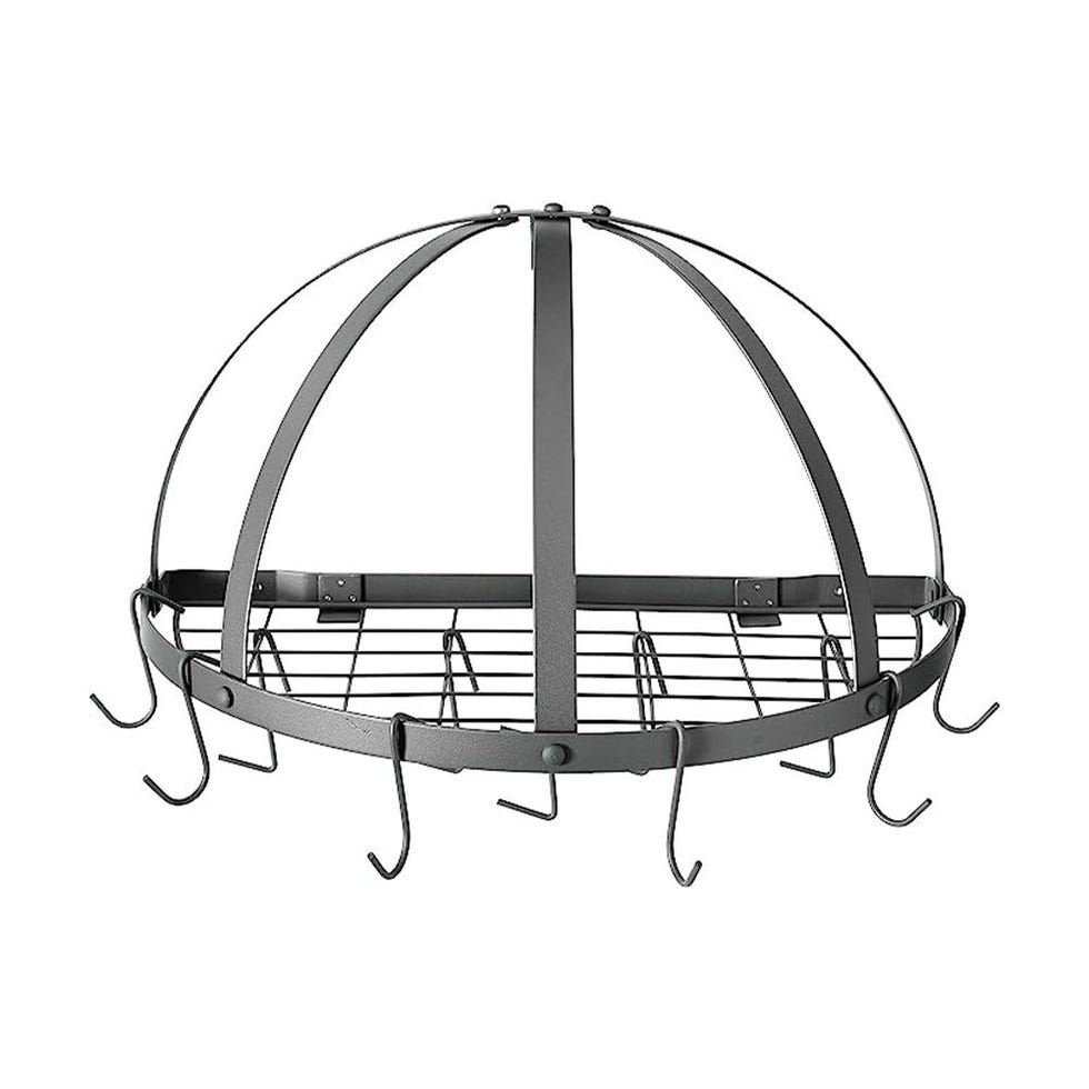 Old Dutch Half-Round Pot Rack 