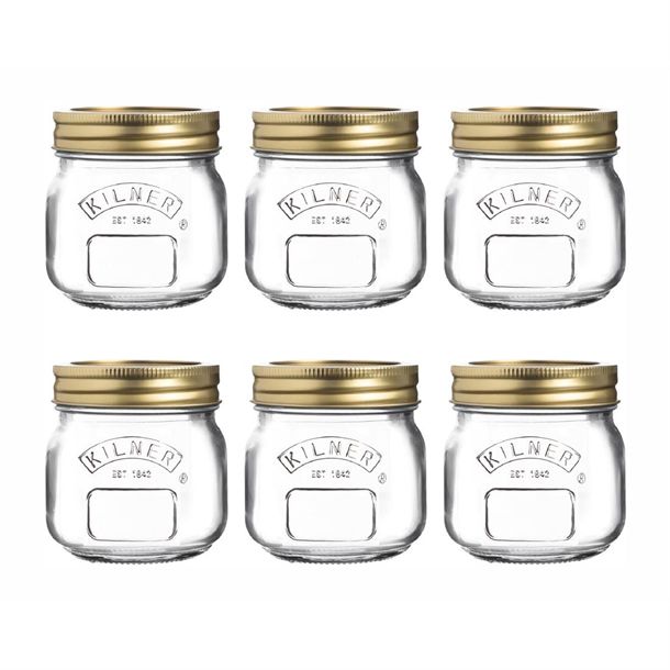 Kilner Preserve Jars 250ml (Pack of 6)