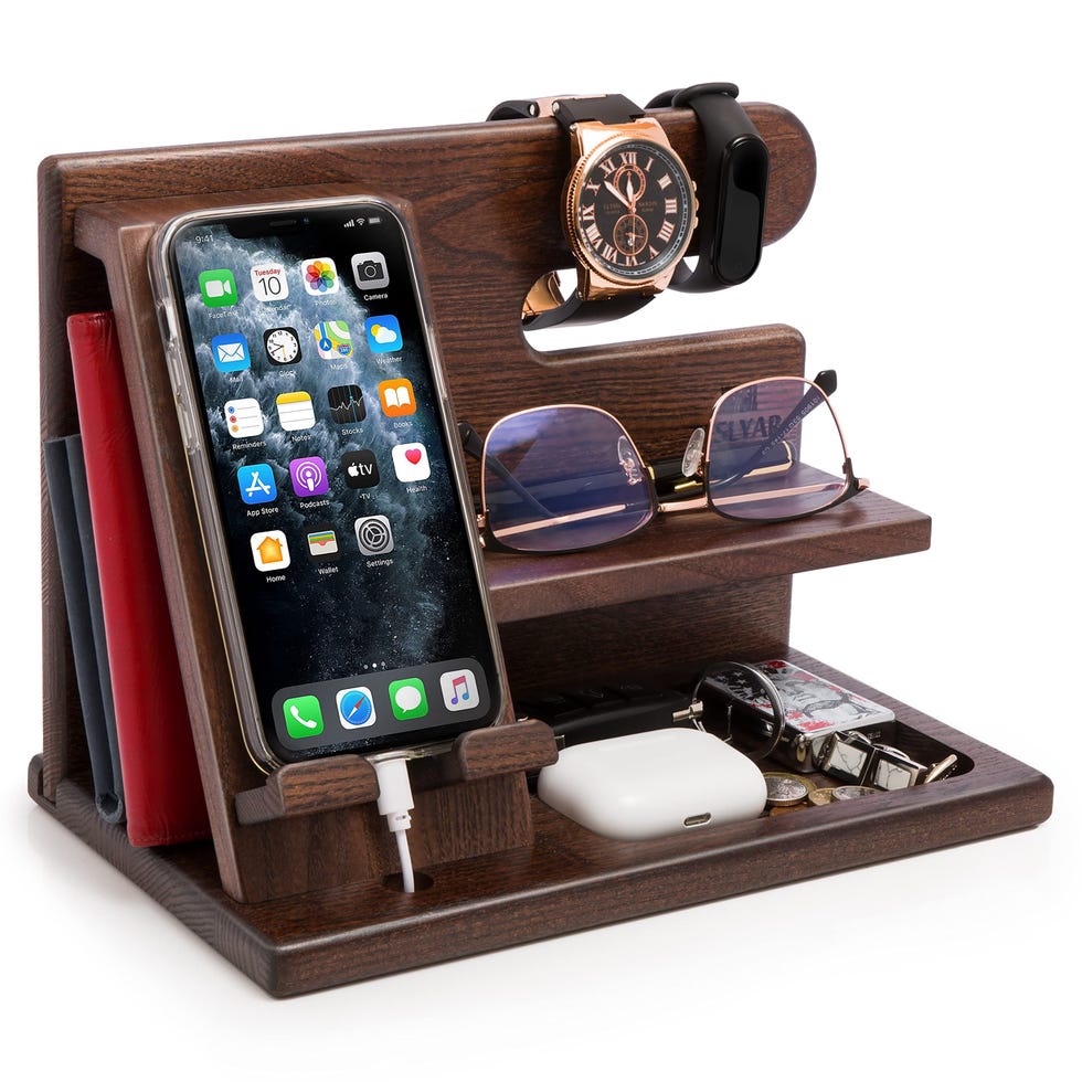 Wood Phone Docking Station