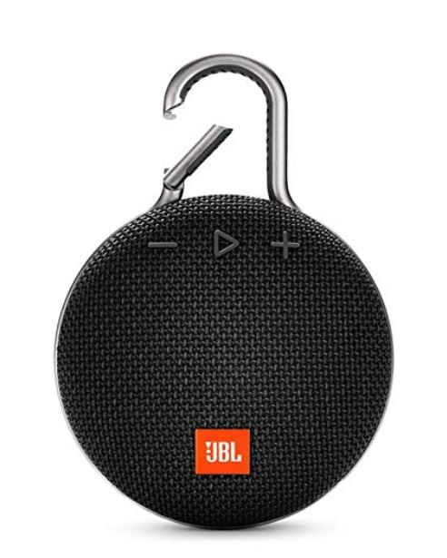 Clip 3 Portable Bluetooth Speaker with Carabiner