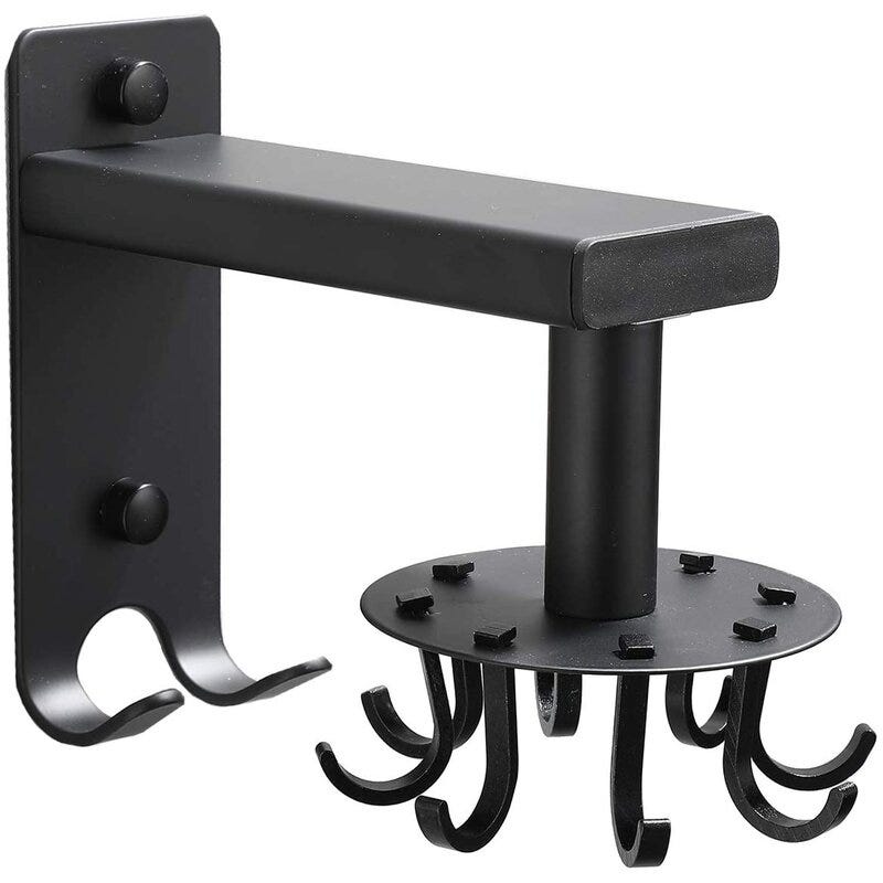Prep & Savour Standard Hook Wall Mounted Pot Rack