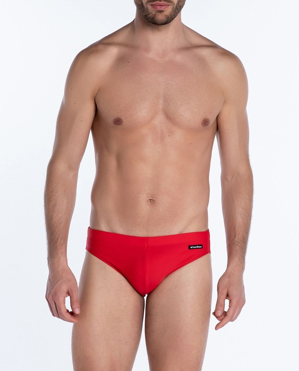 Slip best sale rojo hombre