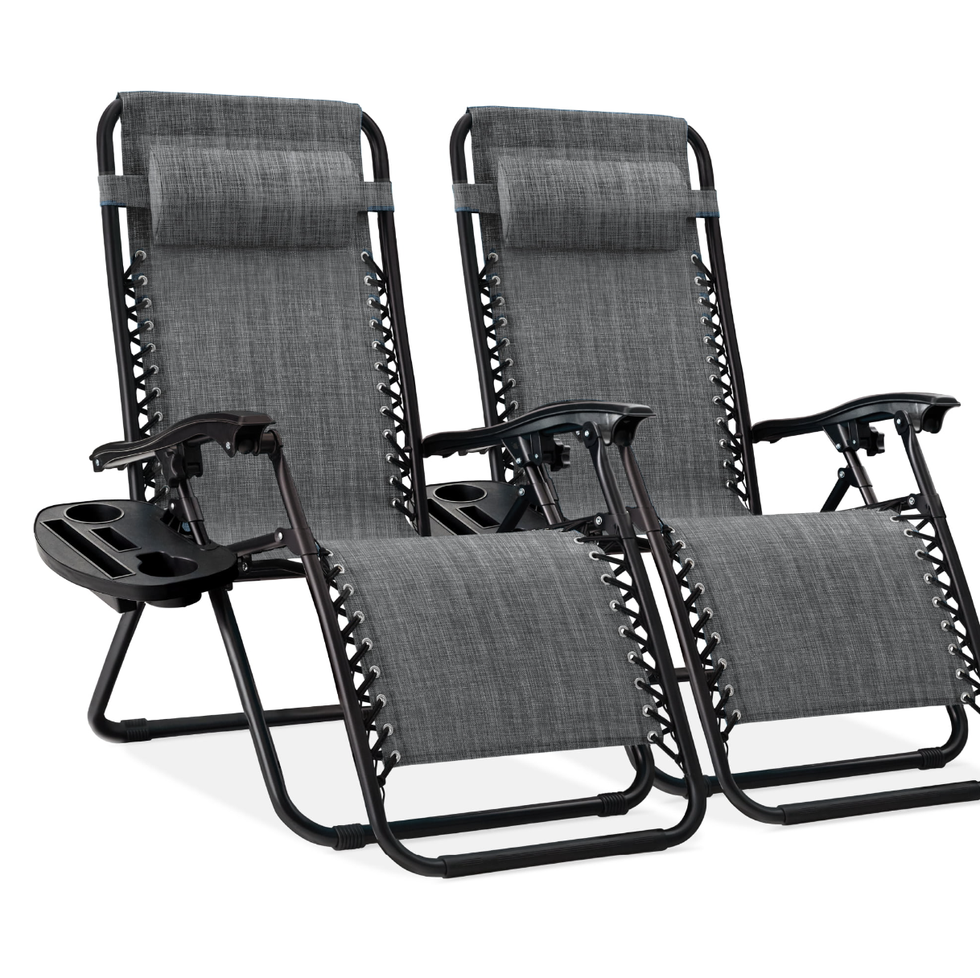 Set of 2 Zero Gravity Lounge Chair Recliners
