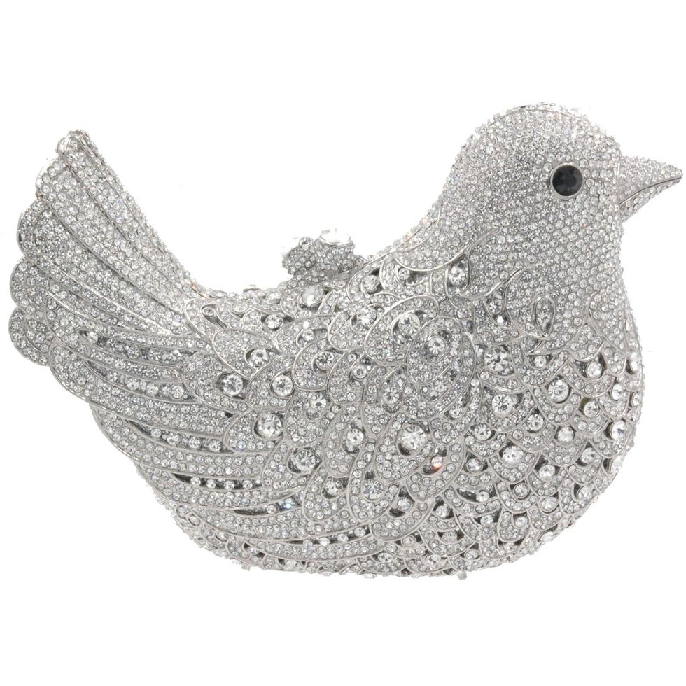 Bird Luxury Evening crystal purse