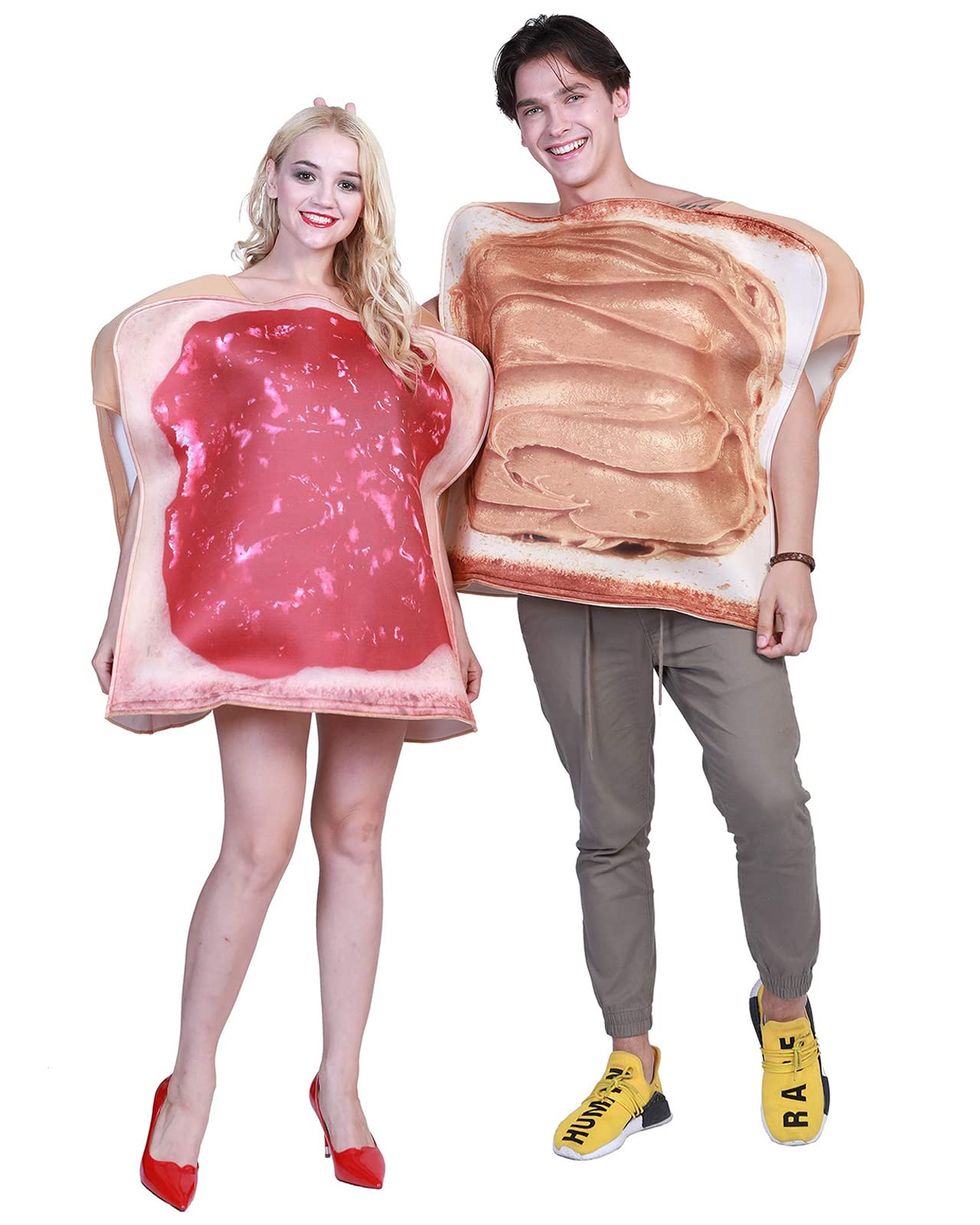 Peanut Butter & Jelly Couples Costume