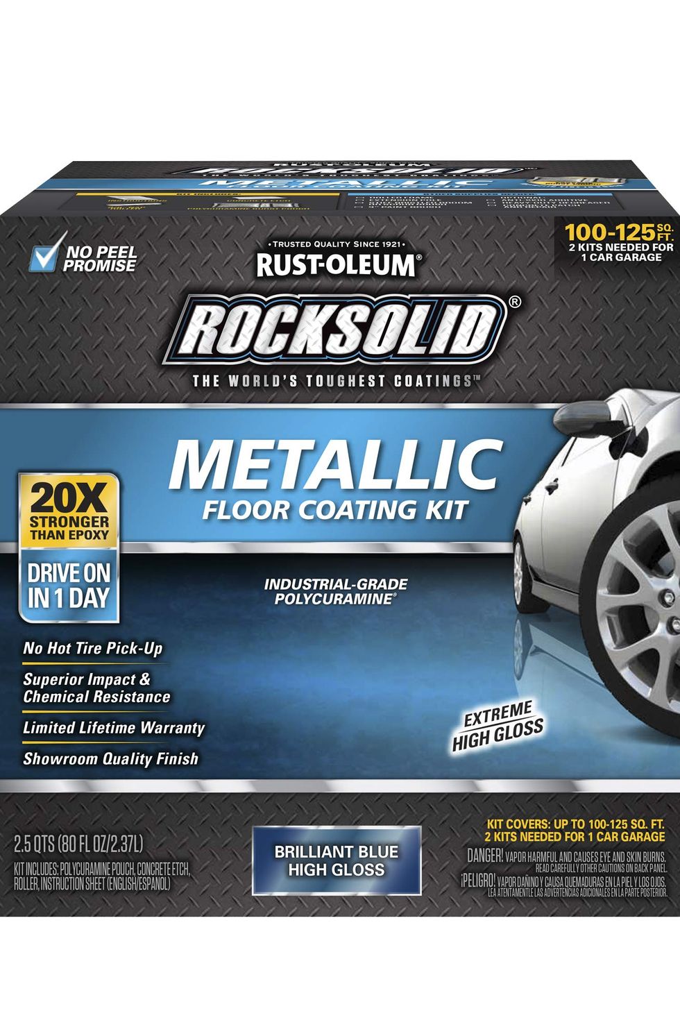 Rocksolid Metallic Floor Coating Kit