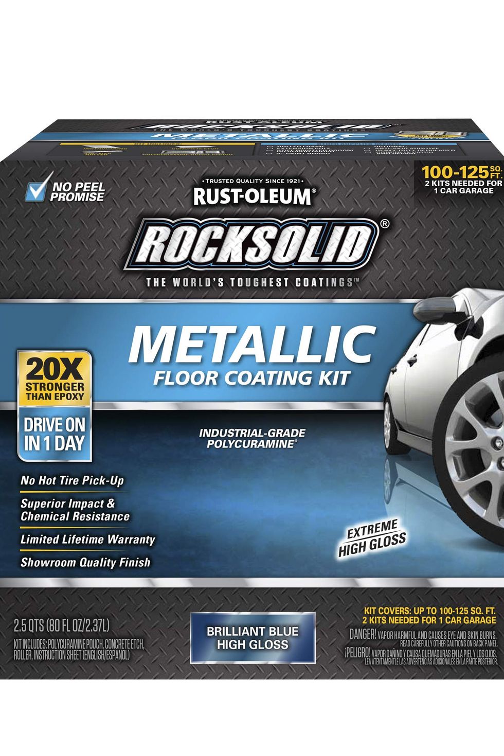 Rocksolid Metallic Floor Coating Kit