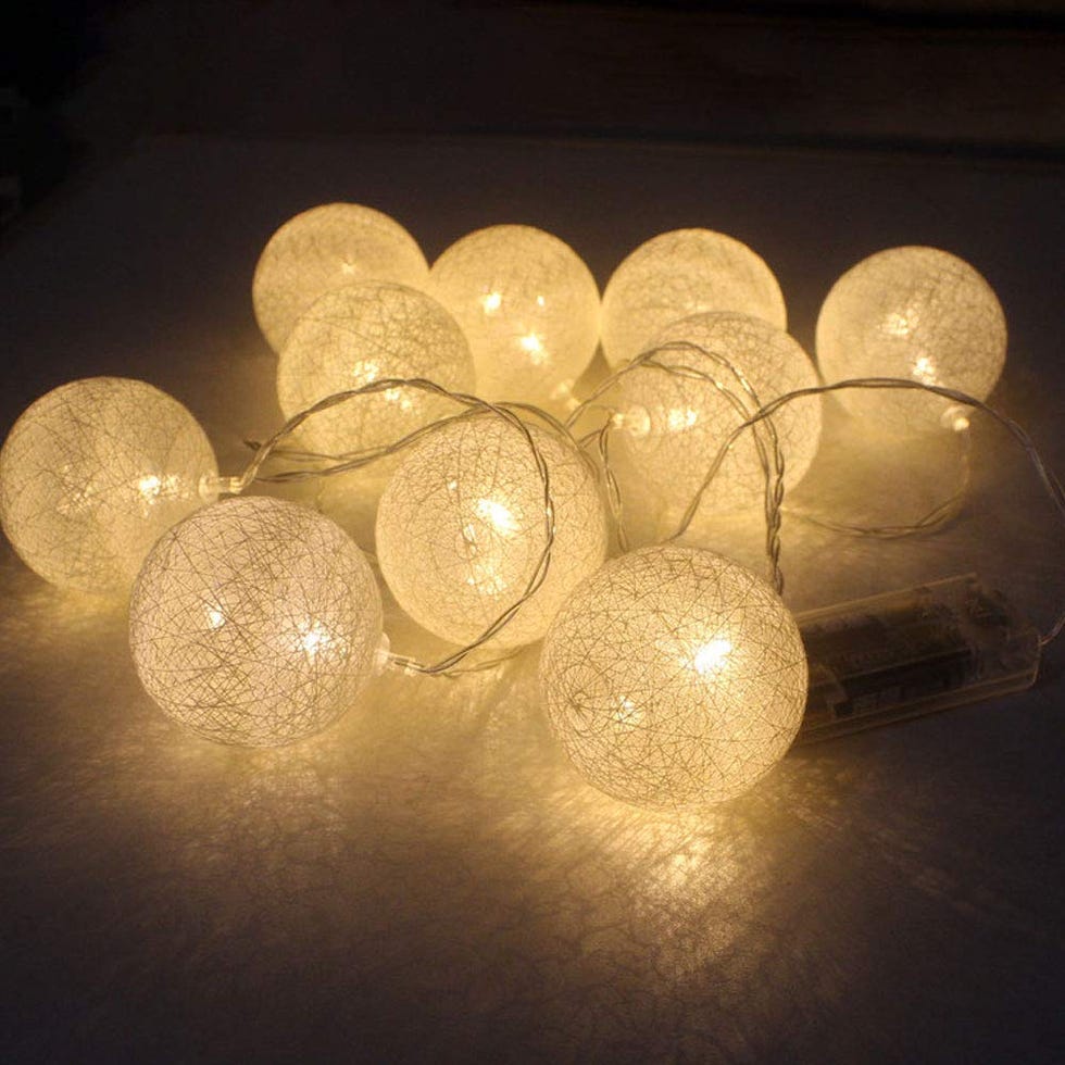 Guirlandes lumineuses en coton Guirlandes lumineuses en coton