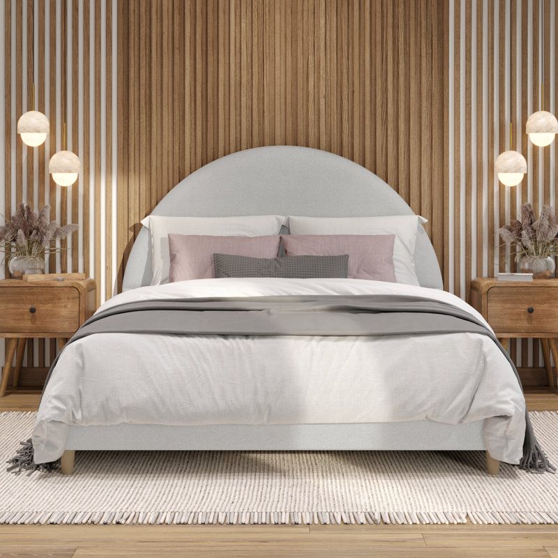 All modern deals upholstered bed