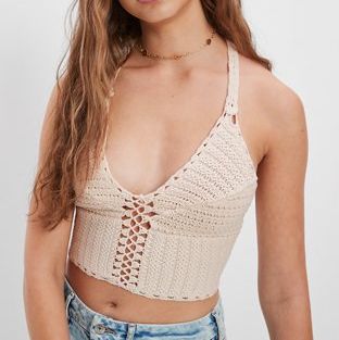 The Summer I Turned Pretty Lace-Up Corset Top