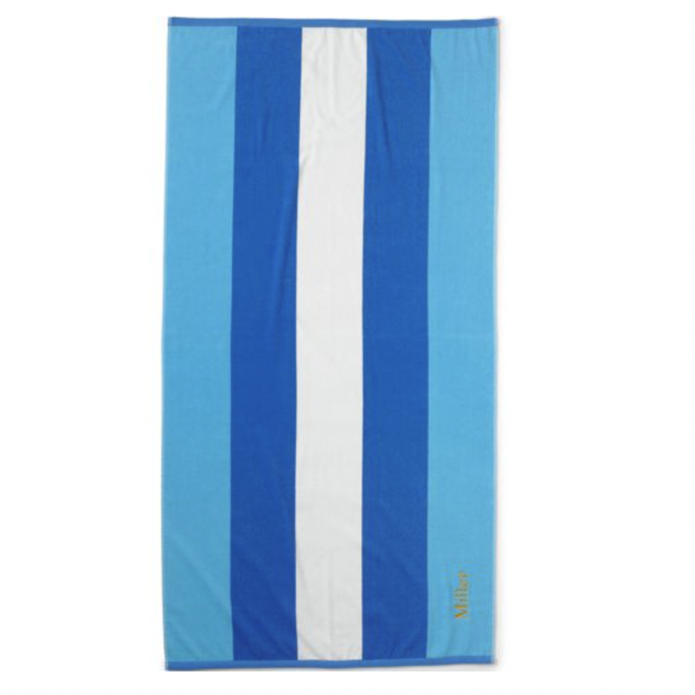 Rugby Stripe Beach Towel
