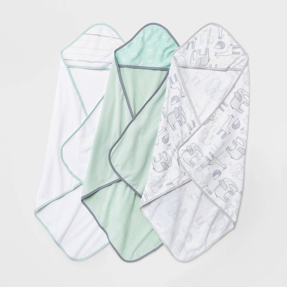Cloud Island Little Peanut Hooded Towel 