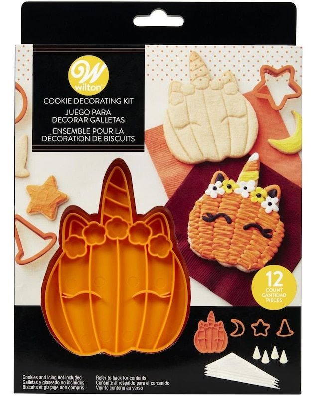 Unicorn Pumpkin Cookie Stamp Kit 