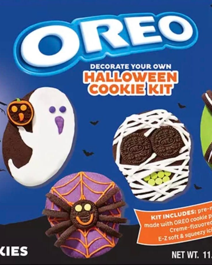 Oreo Decorate Your Own Halloween Cookie Kit 