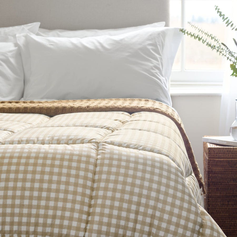 Limited Edition Night Lark® Gingham Check Coverless Duvet