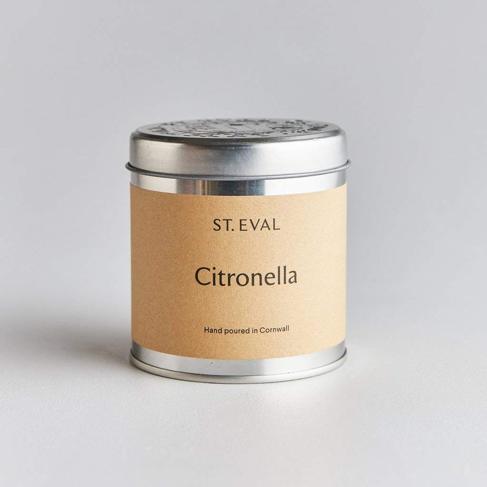 St Eval Citronella Scented Candle Tin