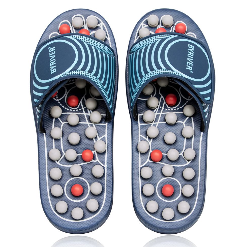 Spring Acupuncture Massage Slippers
