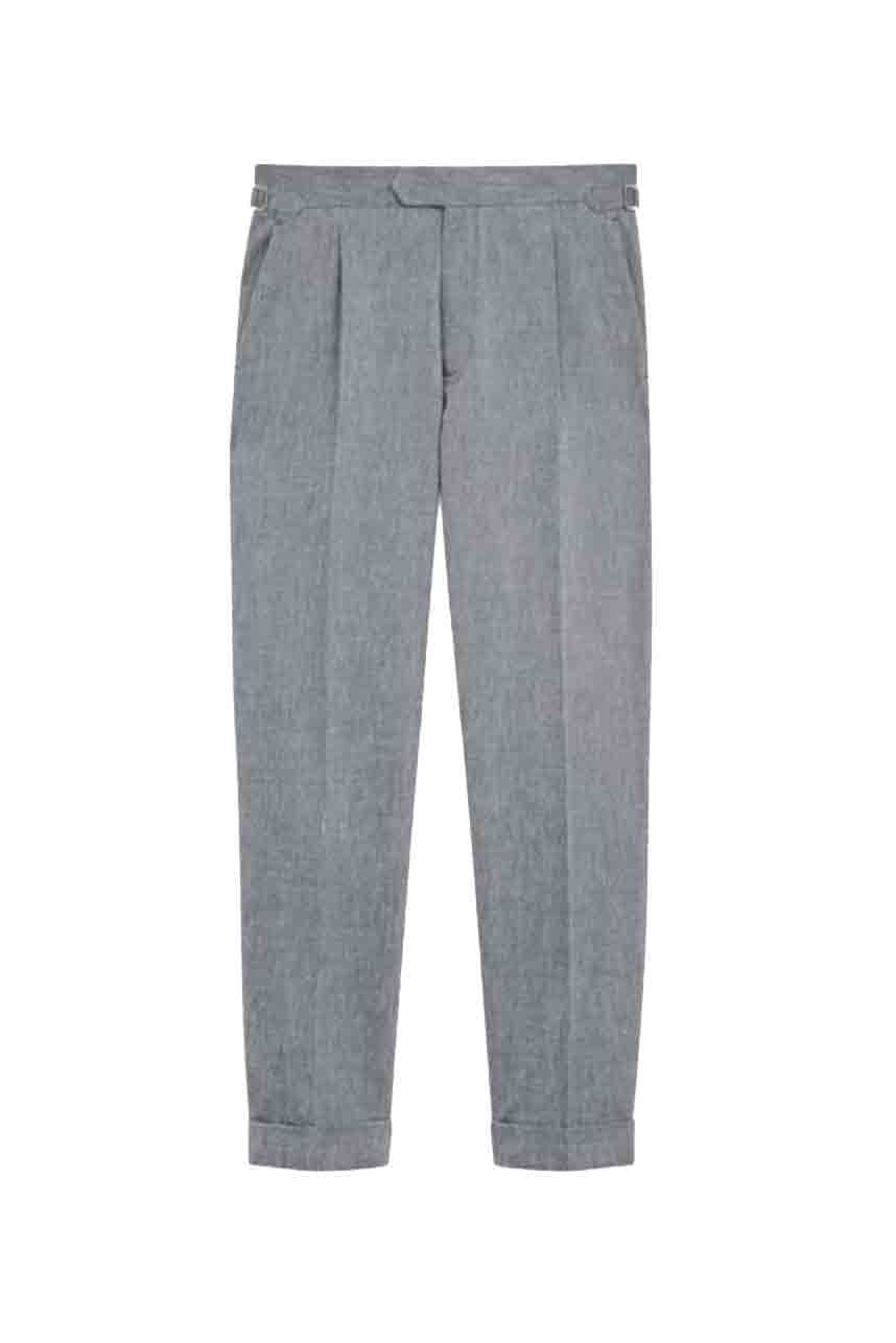 Reiss Mens Trousers Wool Dark Grey 36 Inch Waist | eBay