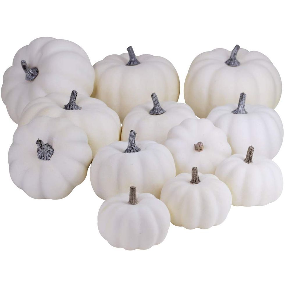 Assorted Artificial Pumpkins 