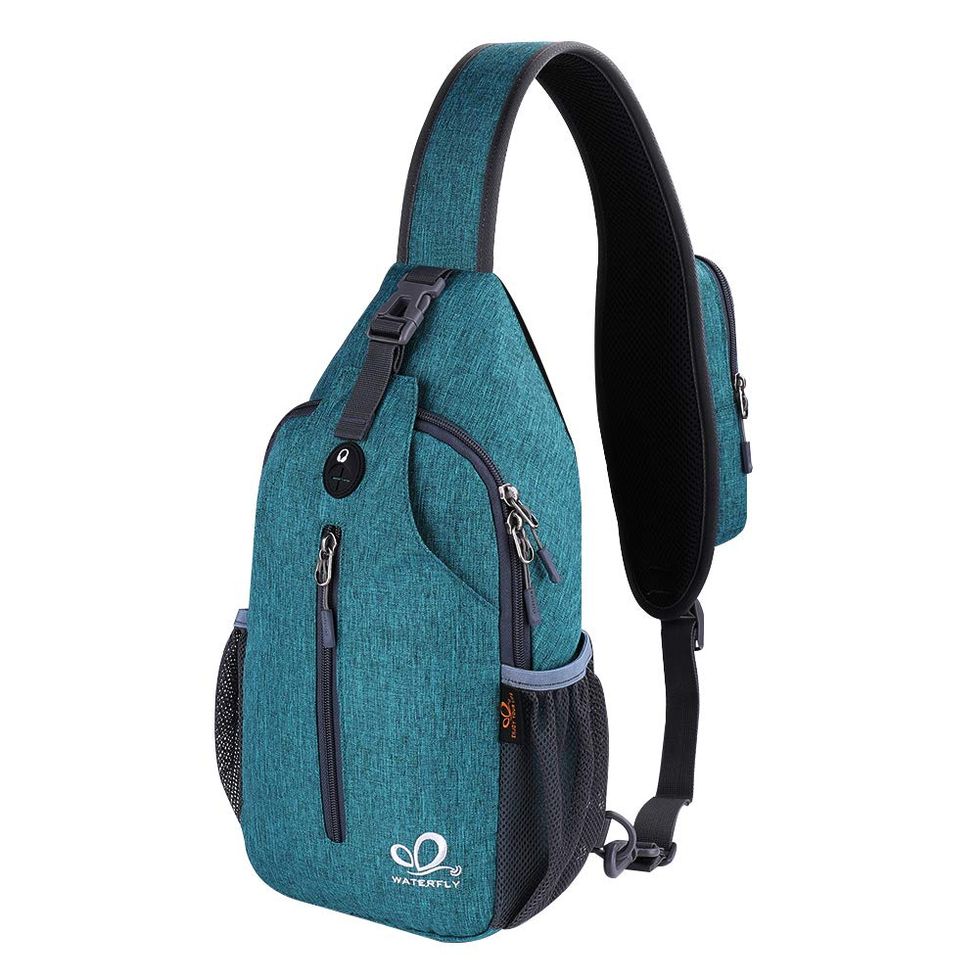 BACKPACK Blue Single Mono Strap Sling Backpacks Crossbody