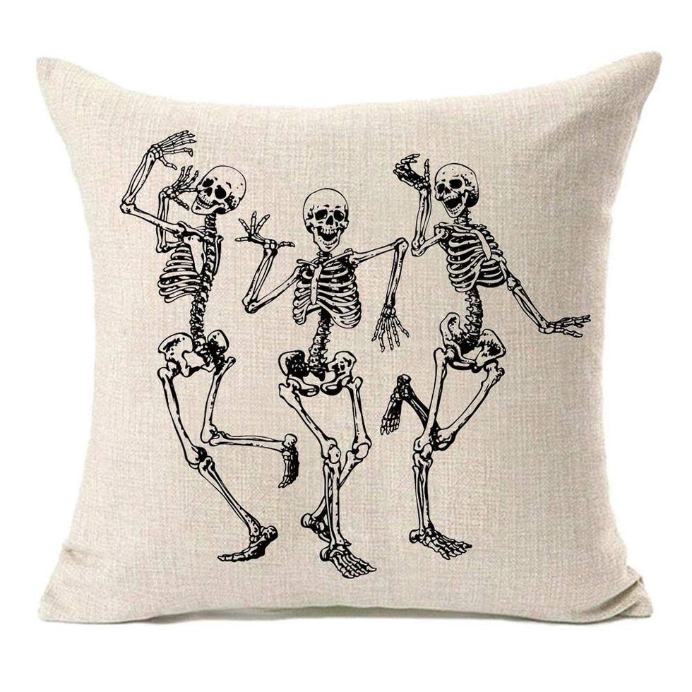 Skeleton Pillow Covers Skeleton Pillow Covers