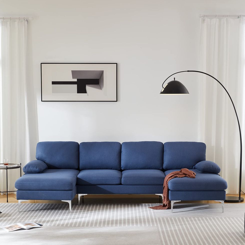 Modern U-Shaped Sectional Sofa