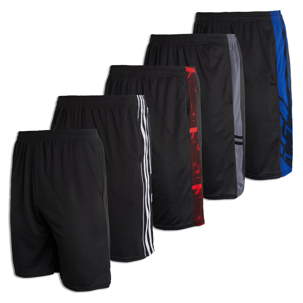 Mesh Sweat Shorts (5-Pack)