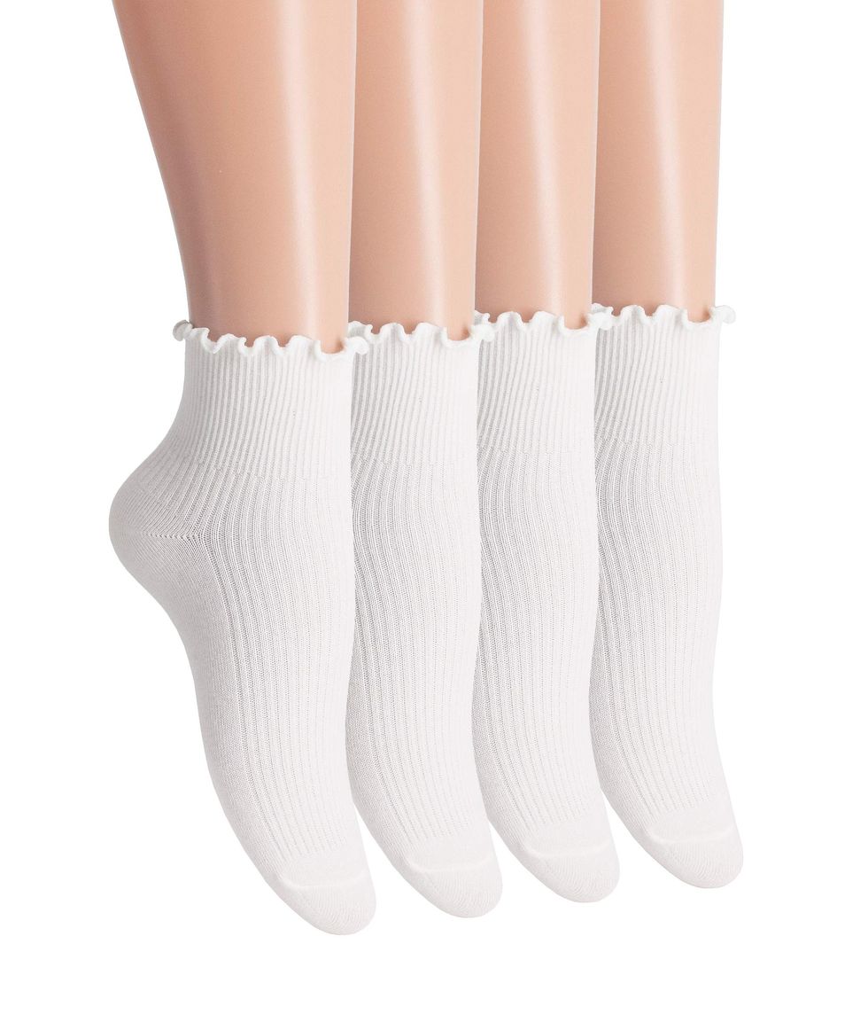 Women Ankle Socks Ruffle