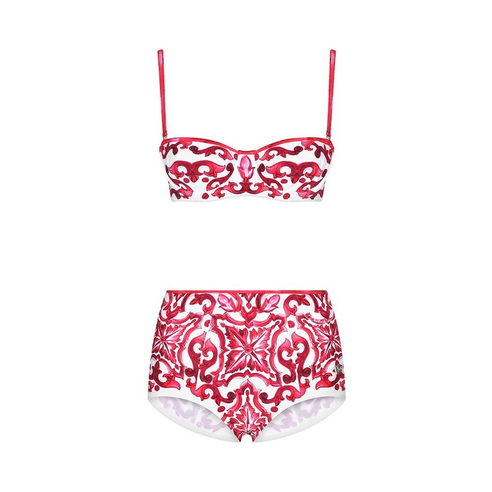 Majolica Print Balconette Bikini 