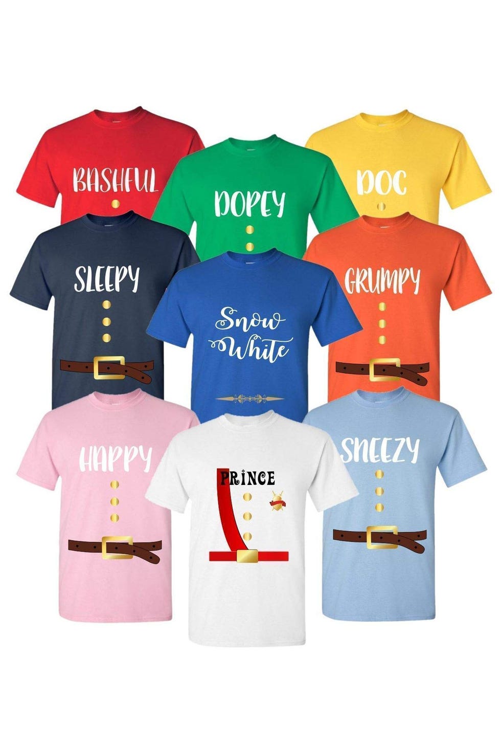 'Snow White and the Seven Dwarfs' Halloween Costumes 'Snow White and the Seven Dwarfs' Halloween Costumes
