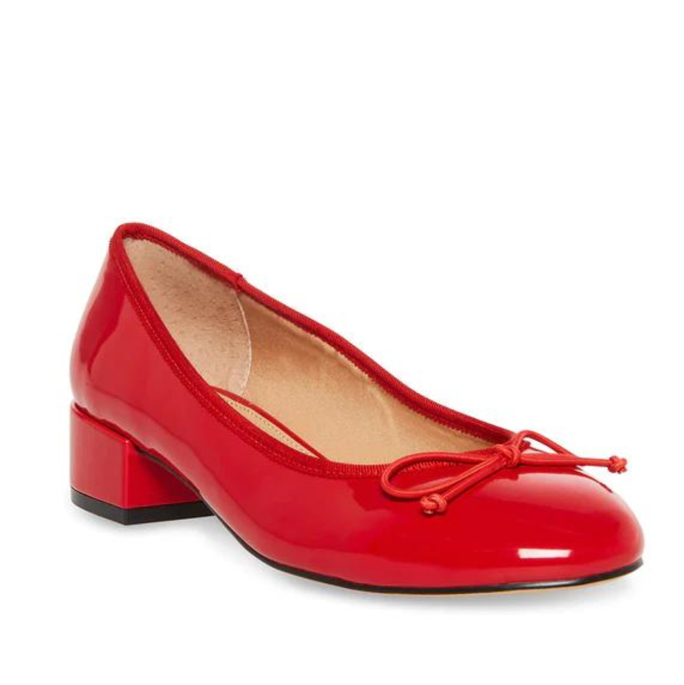 Take care of the red patent Take care of the red patent