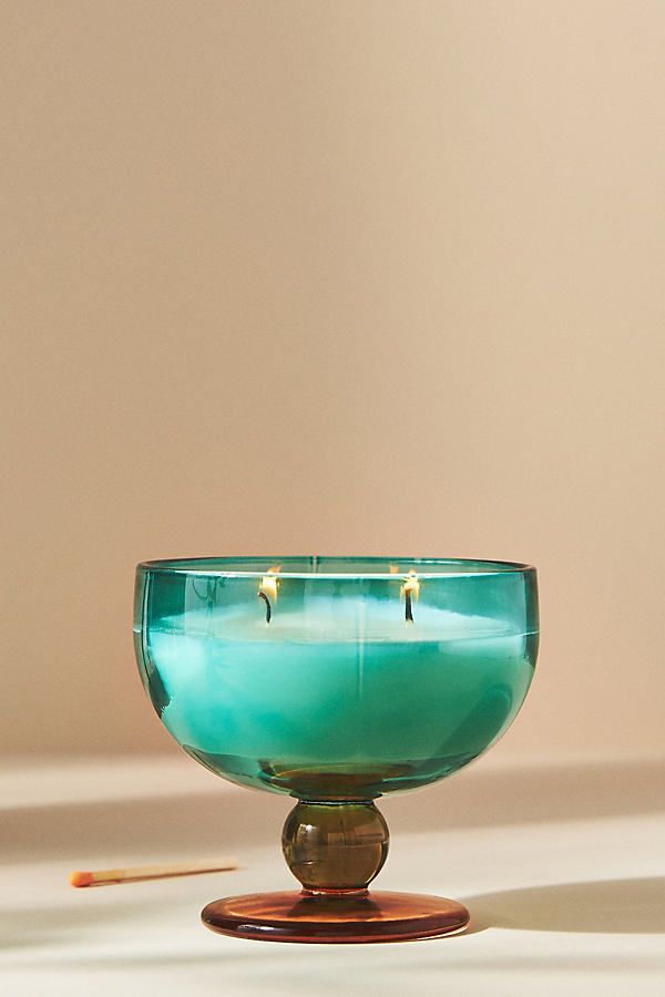 Aura Tobacco Patchouli Glass Candle