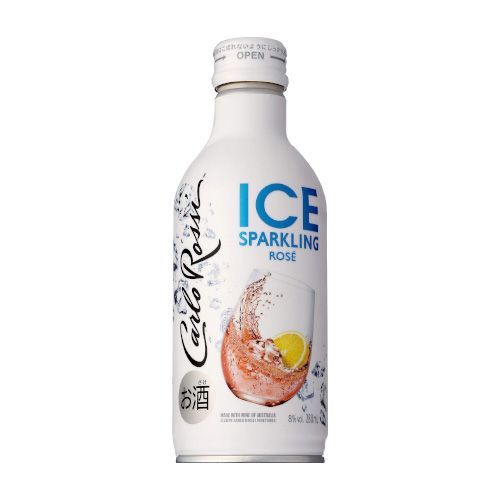 「カルロロッシ 」ICE スパークリングボトル缶 ロゼ（280ml×24本）