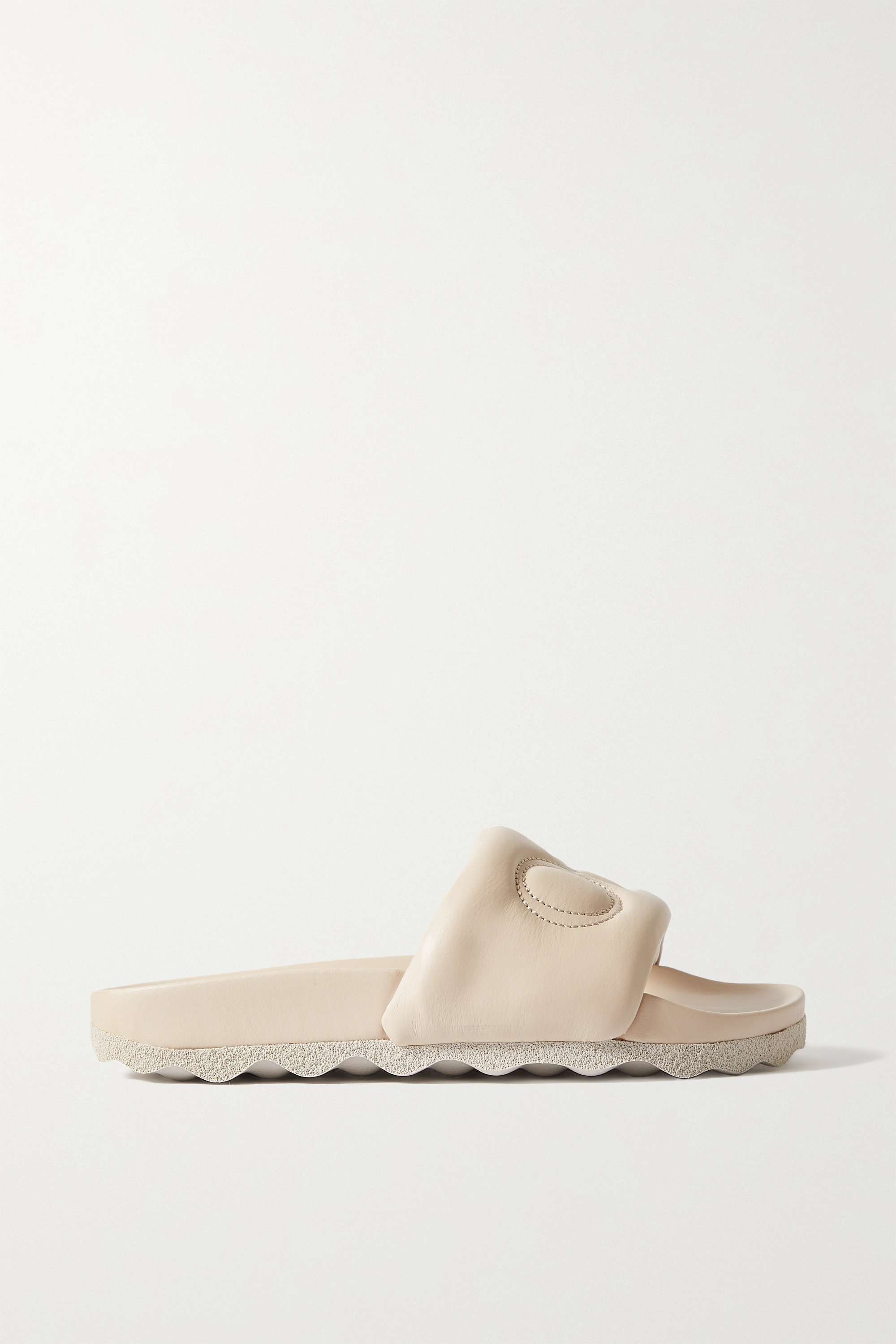 Miller embroidered sandal on sale leather