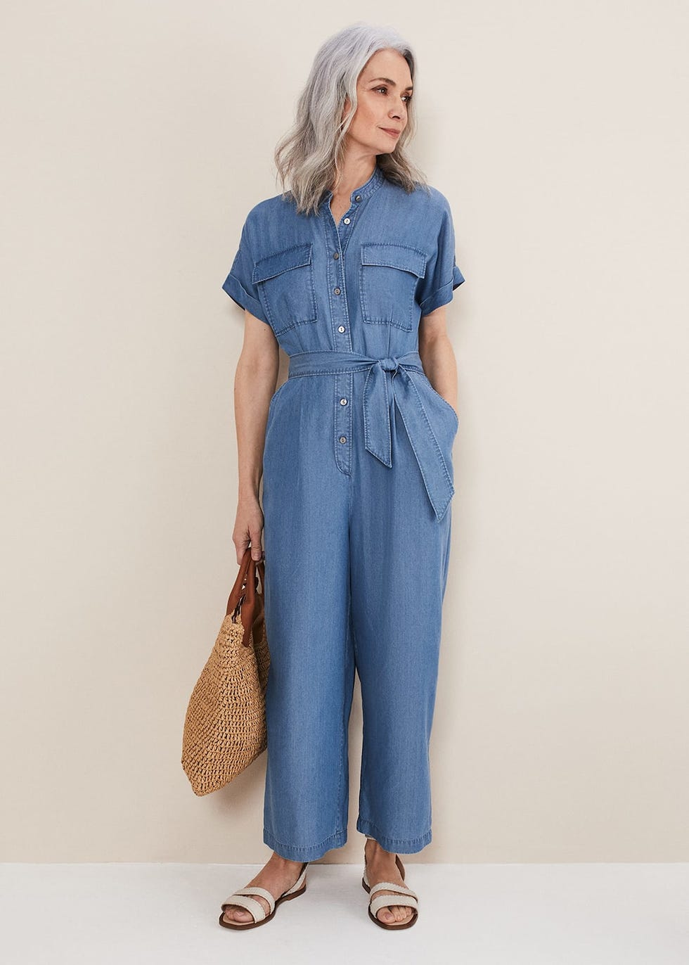 Lyla Blue Wide Leg Jumpsuit — WAS £99, NOW £50