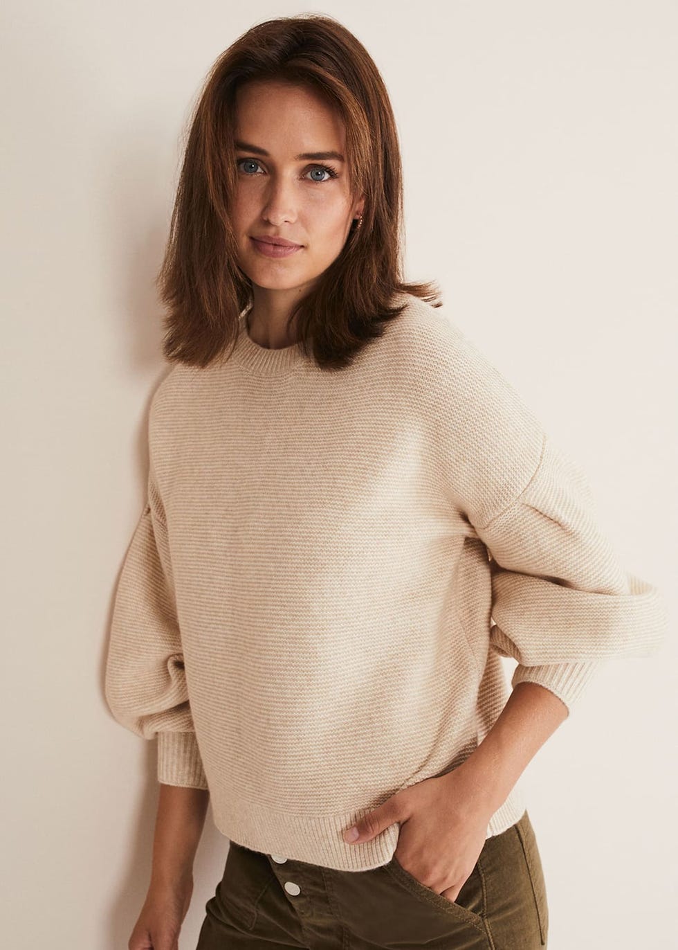 Afia Bell Sleeve Knitted Jumper — WAS £85, NOW £42.50