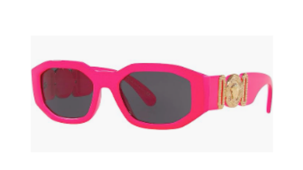 Accessori Barbie: gli occhiali da sole rosa shocking Versace 