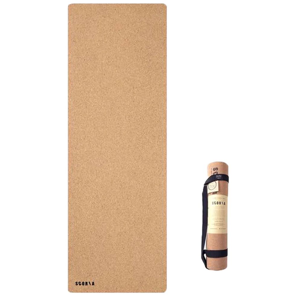 Yoga Mat with Alignment Marks - 72L x 24W x 2/5 Inch Thick - TPE -  Non-Slip Grip - Cushioning - Ideal for Women - Best Non Slip Yoga Mats