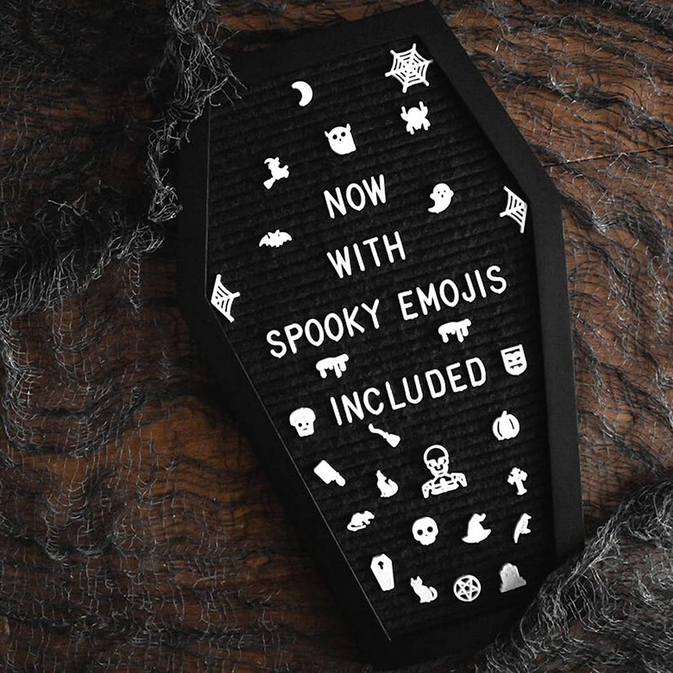 Coffin Letter Board Coffin Letter Board