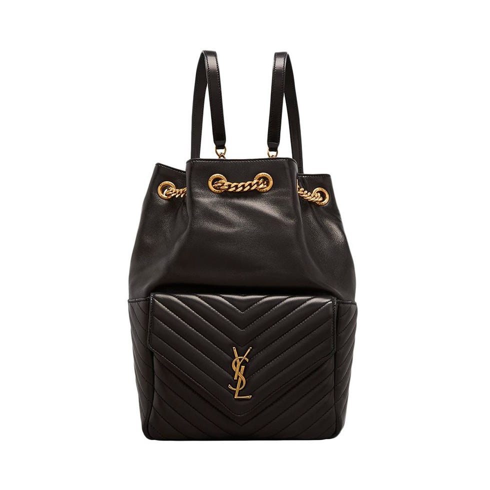 Joe Quilted Lambskin YSL Backpack Bag