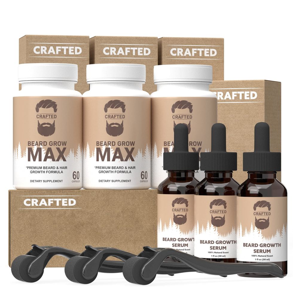 Crafted Beard Growth Kit 