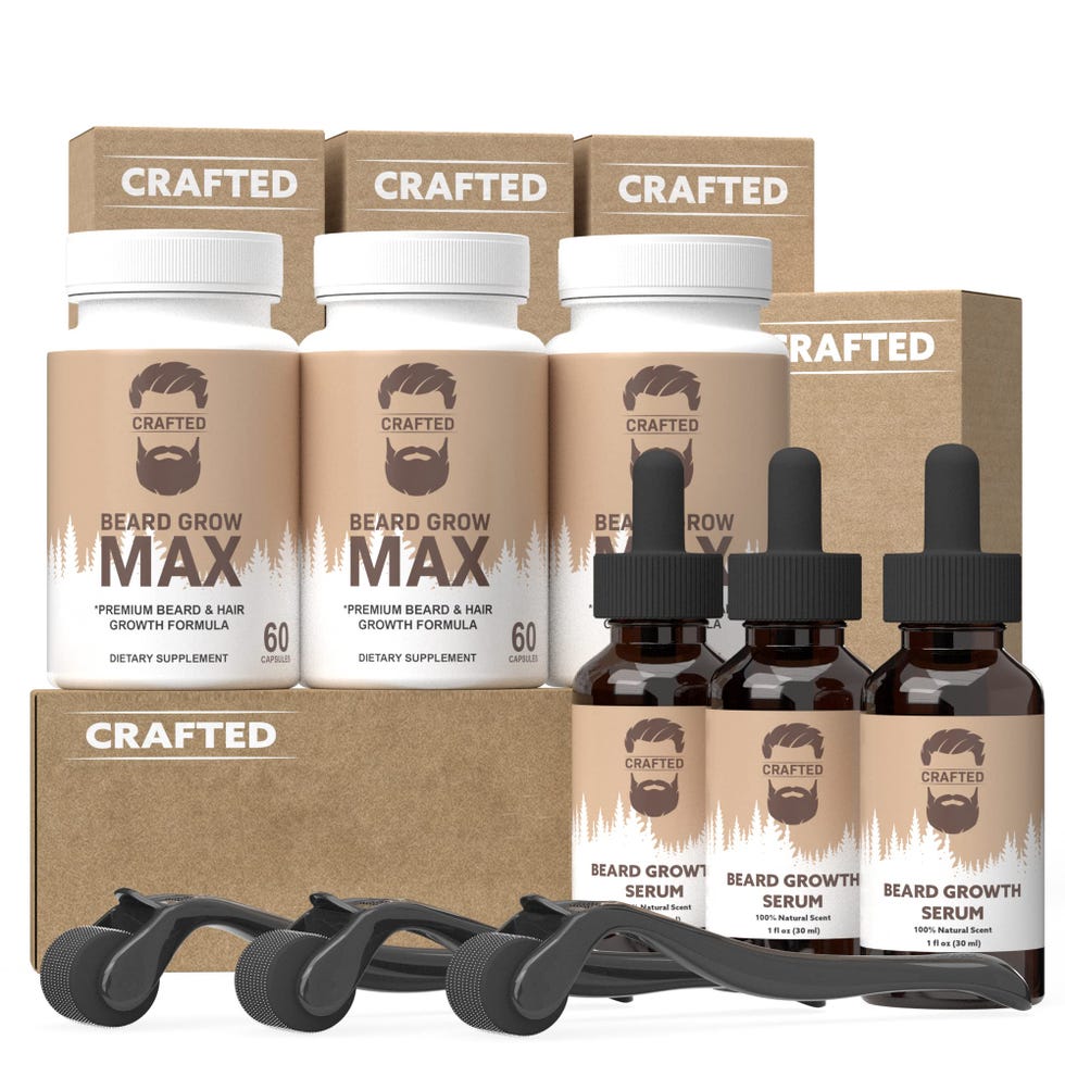 Crafted Beard Growth Kit 