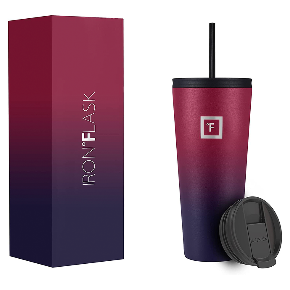 Tumbler with Lid And Straw 