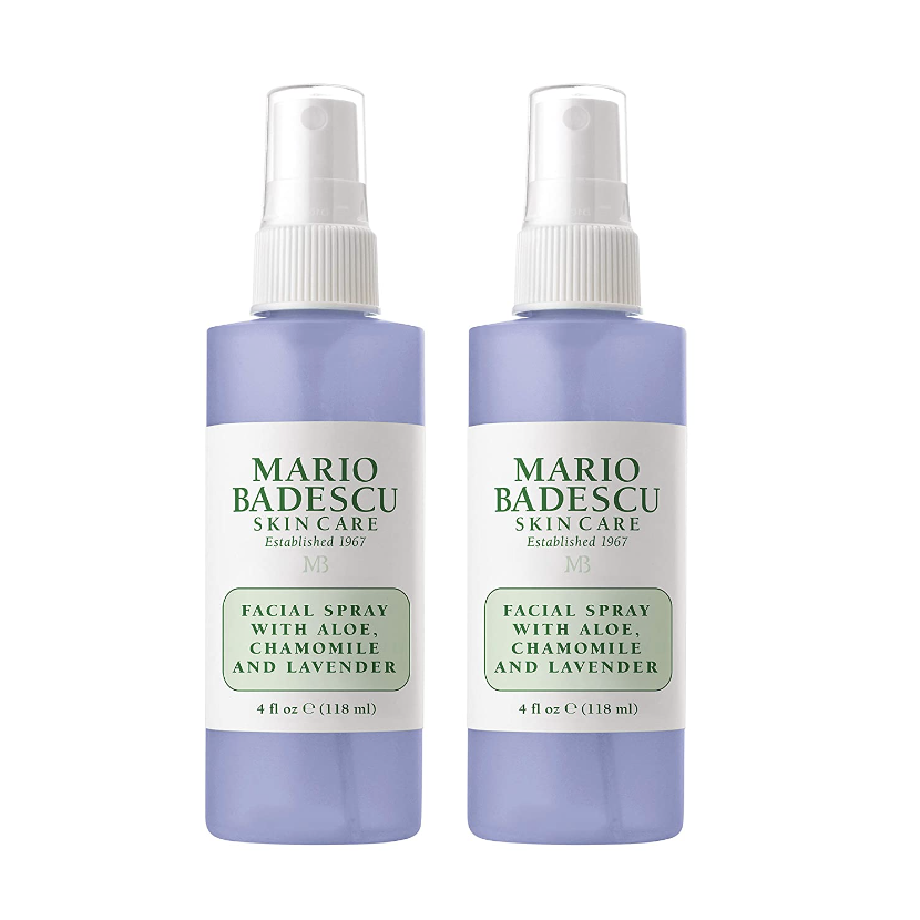Facial Spray With Aloe, Chamomile and Lavender (2-Pack)