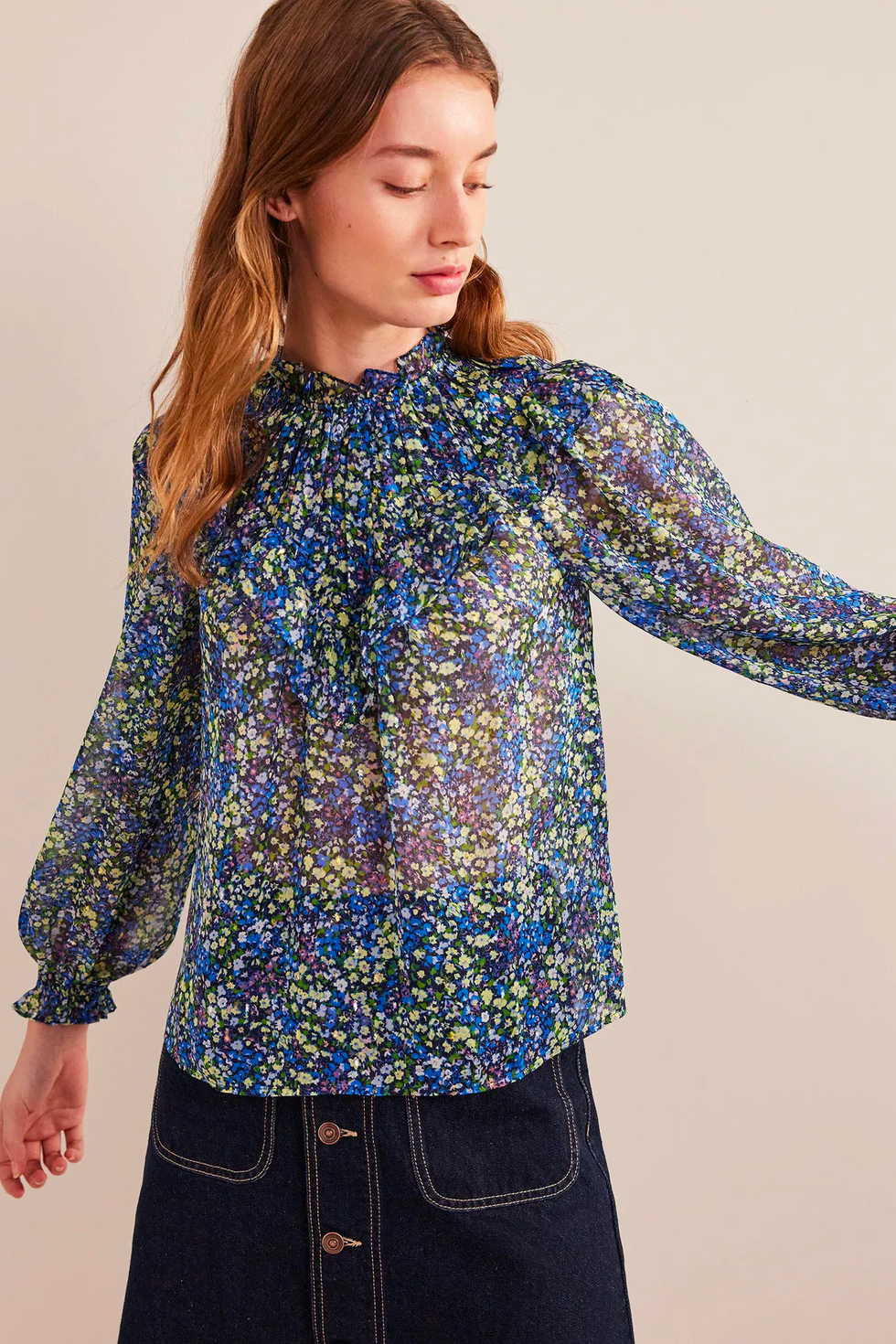 Boden polka dot blouse - Boden is selling the perfect summer blouse