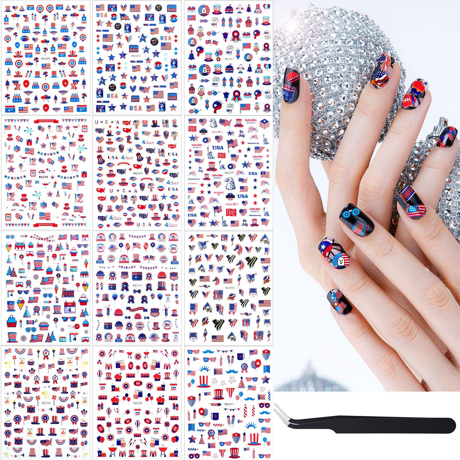 Independence Day 2018: 8 Fashionable Tricolour Nail Art To Show Your  Patriotic Side This August 15 | 👗 LatestLY