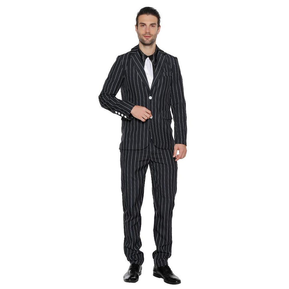 Pinstripe Suit