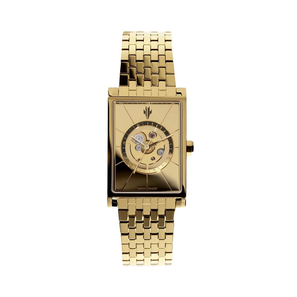 Gold Mirror Watch